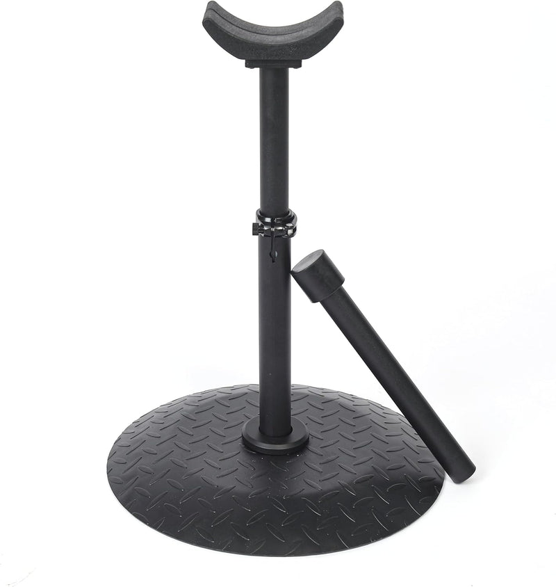 Horse Hoof Stand, Adjustable Farrier Stand with 17“ Wide Stable Base