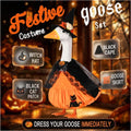 Porch Goose Halloween Outfit Clothes for 23" Lawn Geese Statues