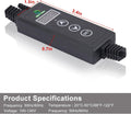 Reptile Dimming Thermostat, PID Thermostats for Reptile Tanks, Digital Thermostats for Reptile Heating Mat & Heaters, Br