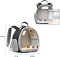 Bunny Carrier, Guinea Pig Carrier,Small Animal Carrier Backpack for Rabbit,Bearded Dragon, Lizard,Hamster,Kitten. Breath
