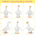 Shinylin 1 Pcs Porch Goose Wings Flat Edge, Arms for Lawn Goose