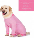 Yeapeeto Dog Onesie Surgery Recovery Suit for Large Medium Bodysuit Dogs Pajamas PJS Full Body for Shedding, Prevent Lic