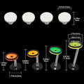 Fluorescent Acrylic Coral frag Rack,Live Coral Reef frag Bracket,frag Plugs Holder for Coral, This Set Contains Four col
