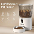 Automatic Cat Feeder with Camera, 2K Video, WiFi, Backup Power, 4L