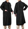 Noverlife Long Length Pet Grooming Workwear with Pockets, Lightweight Anti Static Hairdresser Smock Barber Jacket