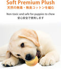 SCHITEC Squeaky Dog Toys, [6 Pack] Soft Stuffed Plush Balls with Squeakers, Interactive Fetch Play for Puppy Small Pets
