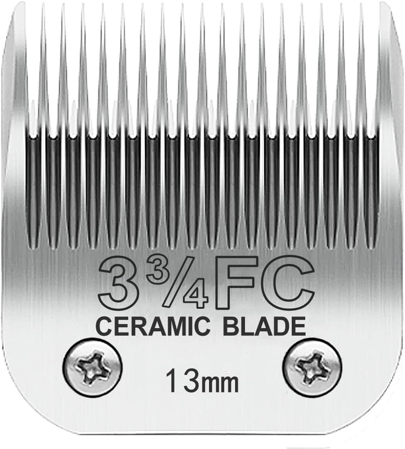 TRAH 3-3/4FC Blade Dog Grooming Clipper Replacement Blades Compatible with Andis Dog Clippers,Most A5, Wahl KM Series Cl
