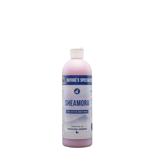 Nature's Specialties Sheamora Shea Butter & Argan Oil Conditioner for Dogs Cats, Secure Biodegradeable, 16oz