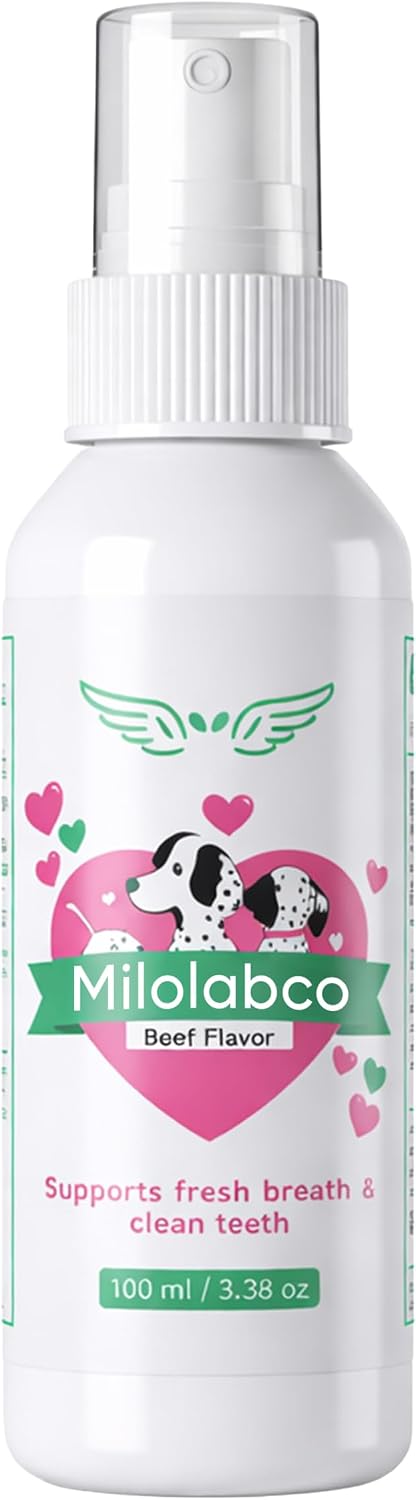 Milolabco Advanced Dental Spray, Natural Source of Minerals that Helps Minimize Tartar Buildup, Freshens Breath, for Hea