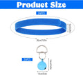 24Pcs Newborn Kitten Collars Tiny Kitten Collar with Bells Baby Puppy Whelping Collars for Small Newborn Kittens Puppies