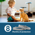 Flea Collar for Cats, Cat Flea Collar, Kitten Flea Collar, Flea and Tick Collars for Cats, Adjustable Cat Tick Collar wi