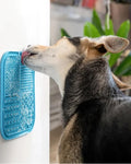 Dog Lick Mat Set, 2 Lick Mats for Dogs with Spatula & Brush, Slow Feeder