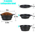 Collapsible Dog Bowl,2 Pack Portable and Foldable Pet Travel Bowls Collapsable Dog Water Feeding Bowls Dish for Dogs Cat