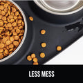 GORILLA GRIP Dog Bowl Set with Feeding Mat, 304 Stainless Steel 2 Cup