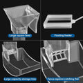 3-Level Adjustable Aquarium Shrimp Feeding Tube Set,Fish Tank Feeder Kit