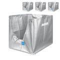 4 Pack Litter Box Liners F Compatible with Flip Litter Box Liner Type F, Reusable Liner Type-F with Carrying Handles