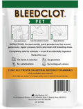 BleedClot Pet First Aid Blood Clotting Powder | The Best for All Animals to Stop Bleeding, Guaranteed | for Minor Cuts and Severe Arterial Bleeding | from The Makers of BleedStop (4 Pouches (0.5 oz))