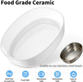 HoneyGuaridan RFID Automatic Cat Feeder with Collar Tag-Activated Personalized Meal, 5G WiFi APP Control Cat Food Dispen