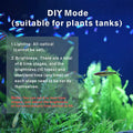 hygger Aquarium Programmable LED Light, for 48~55in Long Full Spectrum Plant Fish Tank Light with LCD Setting Display, 7