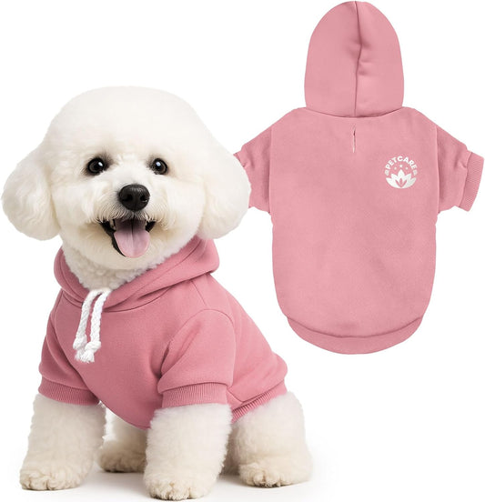 PETCARE Dog Hoodie Sweaters for Small Medium Dogs Cats Cute Soft Warm Fleece Puppy Sweaters Dog Clothes Hoodies Sweatshi