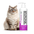 HYPONIC Hypoallergenic Premium Shampoo for All Cats (Unscented, 10.14 oz) - Fragrance Free Cat Shampoo for Dry Skin, Dandruff, Allergy