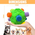 Dog Snuffle Ball-Interactive Puzzle Dog Toys Encourage Natural Foraging Skills Slow Feeder for Training and Stress Relie