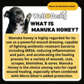 Well-Being Manuka Honey Silver Rapid Wound Repair Ointment For Dogs, Cats and Horses Superior Healing Qualities For Rapi