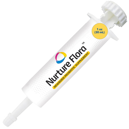 Revival Animal Health Breeder's Edge Nurture Flora for Puppies & Kittens | Colostrum Supplement for Puppies & Kittens | Protein & Vitamins & Minerals | Easy to Digest | 30ml Easy to Administer