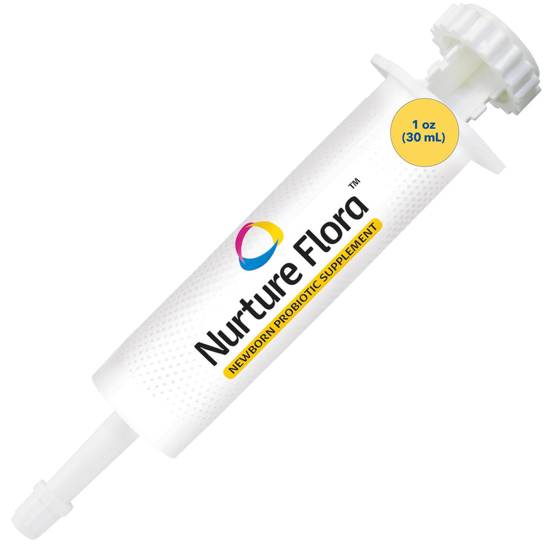 Revival Animal Health Breeder's Edge Nurture Flora for Puppies & Kittens | Colostrum Supplement for Puppies & Kittens | Protein & Vitamins & Minerals | Easy to Digest | 30ml Easy to Administer