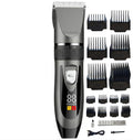VCM Dog Grooming Kit 2 in 1 Replaceable Paw Trimmer Blade Rechargeable Electric Hair Clipper Low Noise Cordless Shaver for Dog Cat Pet