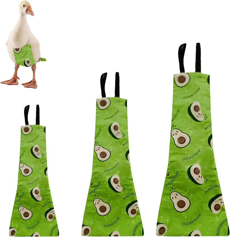 Chicken Duck Goose Diaper Washable Pet Fruit Print Diapers for Hens Roosters Poultry
