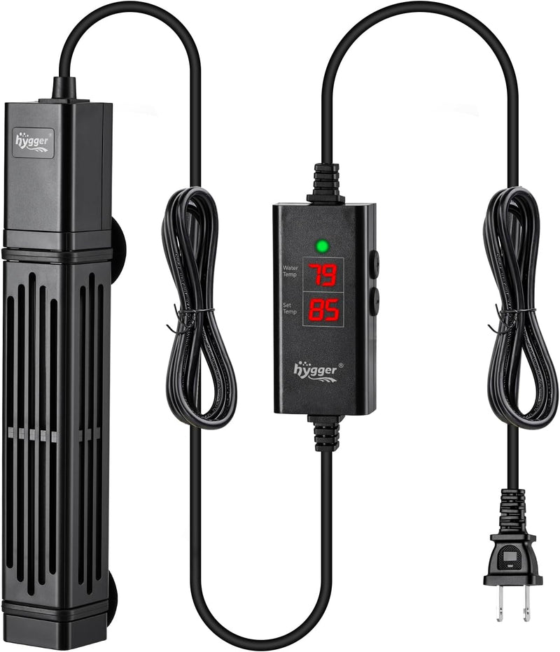 hygger 150W Submersible Aquarium Heater, Adjustable Fish Tank Heater