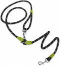 Hands Free Dog Leash Crossbody Dog Running Leash Handsfree Pet Rope for Hiking Training Heavy Duty Reflective Pet Walkin