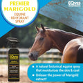 EQyss Premier Marigold Equine Coat Conditioning Spray - Moisturize Horse's Skin & Coat, Add Shine, Detangle, Repel Dirt 