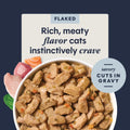 Instinct Flaked Entrees, Wet Canned Cat Food, Variety Pack, 3 oz (12 Count)