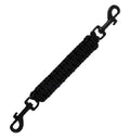 Prong Collar for Dogs, Handmade Backup Prong Collar Safety Clip with Double-Ended Clasp, Secure Connector for Prongs Pinch Collars Leash Harness Accessories (Black)