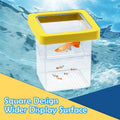 1 Pack Floating Fish Breeding Isolation Box Acrylic Floating Hatching Box for Baby Fish Shrimp Clownfish Betta Eggs Aqua