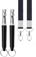 Premium Adjustable Ultrasonic Dog Whistle, Silent Dog Training Whistle to Stop Barking, Professional Recall Dog Whistles