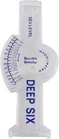 ZRM&E Seawater Hydrometer for Aquarium Aquaculture Seawater Densimeter Ocean Hydrometer Salinity Meter for Fish Tank Sal