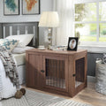 unipaws 36 Inch Furniture Style Dog Crate with Cushion for Medium Dogs