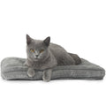 zihapgpzp Cat Bed Dog Crate Pad Ultra Soft Comfy Flat Pet Bed Sleeping Cushion Washable Crate Mat for XX-Small Dogs and Indoor Cats Anti-Slip Tiny Dog Kennel Pad Cat Carrier Mat 18 x 12 inch Grey