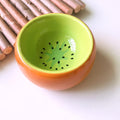 2 Pack Hamster Bowl Ceramic Prevent Chewing Feeding Bowl Water Food Dish