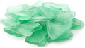 Galapagos (05133 Aquarium Sea Glass, Sage Green, 4lb Bag