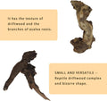 Hamiledyi Driftwood for Aquarium, 10 Pack Small Drift Wood Pieces Bulk