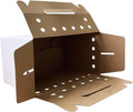 Cardboard Pet Carriers for Small Animals, Hamsters, Gerbils, Birds, Reptiles, Not for Cats or Dogs, Disposable Cardboard