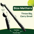 Kompact9 | Retractable Pocket-Sized Ball Launcher, Eco-Friendly & Portable Dog Fetch Toy, Made from Recycled Plastic, UK