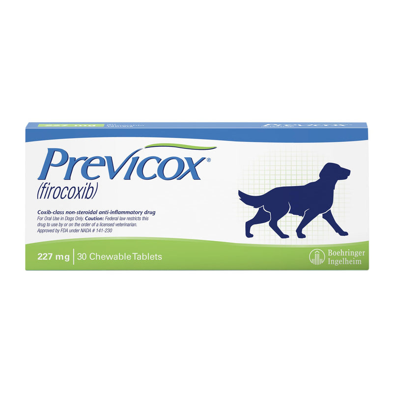 PREVICOX® (firocoxib) Oral Chewable Tablets for Dogs, Anti-inflammatory (NSAIDs) 227 mg, 30 Count