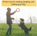 PetSpy Dog Ring Toy – Flying Ring for Outdoor Play, Floating Training & Fetch Toy for Throwing, Catching & Chewers – Durable EVA Flying Disc for Small, Medium & Large Dogs