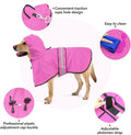 Waterproof Dog Raincoat - Adjustable Pet Rain Coats, Lightweight Hooded Slicker Poncho Rain Jacket for Small to X- Large