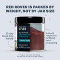 Four Leaf Rover Red Rover - Dog Urinary Tract Supplement - with Vitamins from Organic Berries and Apple - Good Source of Polyphenols and Antioxidants - 30 Large Dog Servings